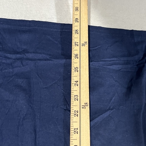 Majestic Men Blue Tee Shirt Atlanta Braves Size L - Picture 4 of 8